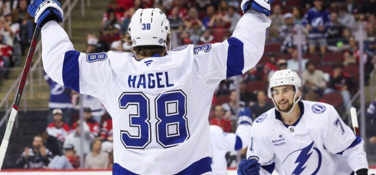 Tampa Bay Lightning’s Brandon Hagel Scores Natural Hat Trick in 8-5 Win