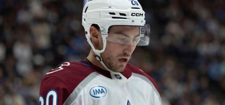 Ross Colton Injury Update: Avalanche Star Out 6-8 Weeks