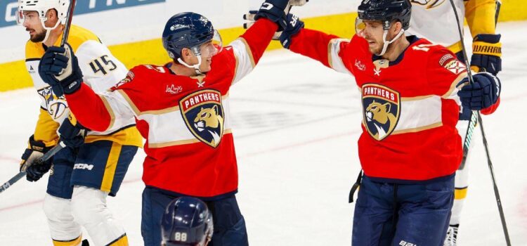 Florida Panthers Finnish players Bathrobe Tradition