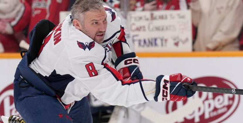 Alex Ovechkin edges closer to Wayne Gretzky's legendary goal scoring record with his 873rd career goal, just 21 shy of tying the all-time NHL record.